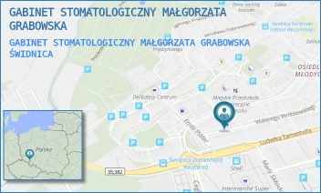 GABINET STOMATOLOGICZNY MAŁGORZATA GRABOWSKA - GABINET STOMATOLOGICZNY MAŁGORZATA GRABOWSKA - UL. WALEREGO WRÓBLEWSKIEGO 22,  ŚWIDNICA