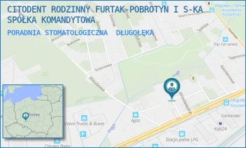 PORADNIA STOMATOLOGICZNA - CITODENT RODZINNY FURTAK-POBROTYN I S-KA SPÓŁKA KOMANDYTOWA - UL. WROCŁAWSKA 24A,  DŁUGOŁĘKA