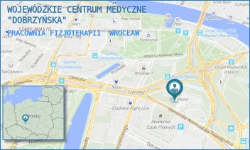 PRACOWNIA FIZJOTERAPII - WOJEWÓDZKIE CENTRUM MEDYCZNE "DOBRZYŃSKA" - UL. DOBRZYŃSKA 21/23,  WROCŁAW