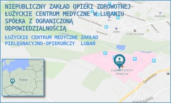 ŁUŻYCKIE CENTRUM MEDYCZNE ZAKŁAD PIELĘGNACYJNO-OPIEKUŃCZY - NIEPUBLICZNY ZAKŁAD OPIEKI ZDROWOTNEJ ŁUŻYCKIE CENTRUM MEDYCZNE W LUBANIU SPÓŁKA Z OGRANICZONĄ ODPOWIEDZIALNOŚCIĄ - UL. ZAWIDOWSKA 4,  LUBAŃ