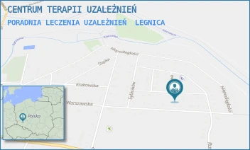 PORADNIA LECZENIA UZALEŻNIEŃ - CENTRUM TERAPII UZALEŻNIEŃ - UL. POWSTAŃCÓW ŚLĄSKICH 10,  LEGNICA