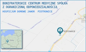 HOSPICJUM DOMOWE JAWOR - BONIFRATERSKIE CENTRUM MEDYCZNE SPÓŁKA Z OGRANICZONĄ ODPOWIEDZIALNOŚCIĄ - 113,  PIOTROWICE