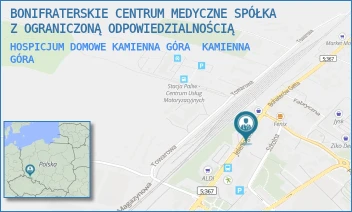 HOSPICJUM DOMOWE KAMIENNA GÓRA - BONIFRATERSKIE CENTRUM MEDYCZNE SPÓŁKA Z OGRANICZONĄ ODPOWIEDZIALNOŚCIĄ - JELENIOGÓRSKA 3/1,  KAMIENNA GÓRA