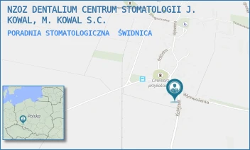PORADNIA STOMATOLOGICZNA - NZOZ DENTALIUM CENTRUM STOMATOLOGII SPÓŁKA Z OGRANICZONĄ ODPOWIEDZIALNOŚCIĄ - UL. KOLEJOWA 1/3,  ŚWIDNICA