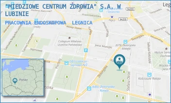 PRACOWNIA ENDOSKOPOWA - "MIEDZIOWE CENTRUM ZDROWIA" S.A. W LUBINIE - UL. STEFANA OKRZEI 14A,  LEGNICA