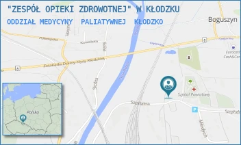 ODDZIAŁ MEDYCYNY  PALIATYWNEJ - "ZESPÓŁ OPIEKI ZDROWOTNEJ" W KŁODZKU - UL. SZPITALNA 1,  KŁODZKO