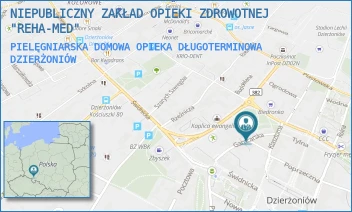 PIELĘGNIARSKA DOMOWA OPIEKA DŁUGOTERMINOWA - NIEPUBLICZNY ZAKŁAD OPIEKI ZDROWOTNEJ "REHA-MED" - UL. GARNCARSKA 3,  DZIERŻONIÓW