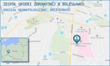 ODDZIAŁ NEONATOLOGICZNY - ZESPÓŁ OPIEKI ZDROWOTNEJ W BOLESŁAWCU - UL. JELENIOGÓRSKA 4,  BOLESŁAWIEC