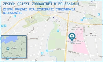 ZESPÓŁ DOMOWEJ DIALIZOTERAPII OTRZEWNOWEJ - ZESPÓŁ OPIEKI ZDROWOTNEJ W BOLESŁAWCU - UL. JELENIOGÓRSKA 4,  BOLESŁAWIEC