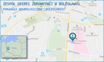 PORADNIA NEUROLOGICZNA - ZESPÓŁ OPIEKI ZDROWOTNEJ W BOLESŁAWCU - UL. JELENIOGÓRSKA 4,  BOLESŁAWIEC