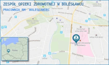 PRACOWNIA RM - ZESPÓŁ OPIEKI ZDROWOTNEJ W BOLESŁAWCU - UL. JELENIOGÓRSKA 4,  BOLESŁAWIEC