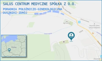 PORADNIA POŁOŻNICZO-GINEKOLOGICZNA - SALUS CENTRUM MEDYCZNE SPÓŁKA Z O.O. - UL. POLNA 5,  DUSZNIKI-ZDRÓJ