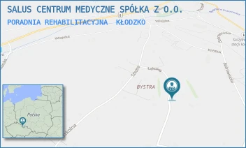 PORADNIA REHABILITACYJNA - SALUS CENTRUM MEDYCZNE SPÓŁKA Z O.O. - UL. ŁAKOWA 5,  KŁODZKO