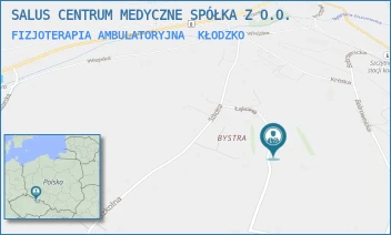 FIZJOTERAPIA AMBULATORYJNA - SALUS CENTRUM MEDYCZNE SPÓŁKA Z O.O. - UL. ŁAKOWA 5,  KŁODZKO