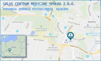 PORADNIA ZDROWIA PSYCHICZNEGO - SALUS CENTRUM MEDYCZNE SPÓŁKA Z O.O. - UL. ZAWISZY CZARNEGO 2,  KŁODZKO