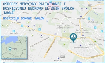 HOSPICJUM DOMOWE - OŚRODEK MEDYCYNY PALIATYWNEJ I HOSPICYJNEJ BĘDKOWO EL ZEIN SPÓŁKA KOMANDYTOWA - UL. JÓZEFA PIŁSUDSKIEGO 34,  WOŁÓW