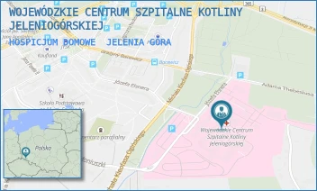 HOSPICJUM DOMOWE - WOJEWÓDZKIE CENTRUM SZPITALNE KOTLINY JELENIOGÓRSKIEJ - UL. MICHAŁA KLEOFASA OGIŃSKIEGO 6,  JELENIA GÓRA