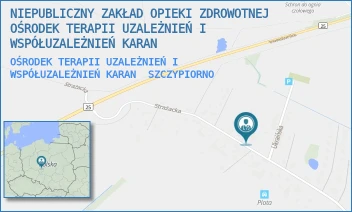 OŚRODEK TERAPII UZALEŻNIEŃ I WSPÓŁUZALEŻNIEŃ KARAN - NIEPUBLICZNY ZAKŁAD OPIEKI ZDROWOTNEJ OŚRODEK TERAPII UZALEŻNIEŃ I WSPÓŁUZALEŻNIEŃ KARAN - 29 PUŁKU PIECHOTY 35,  SZCZYPIORNO