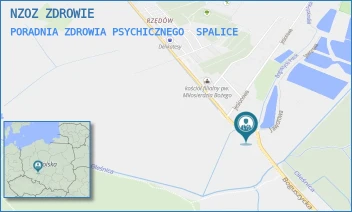 PORADNIA ZDROWIA PSYCHICZNEGO - NZOZ ZDROWIE - UL. BOGUSZYCKA 31,  SPALICE