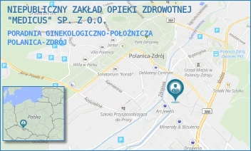 PORADNIA GINEKOLOGICZNO-POŁOŻNICZA - NIEPUBLICZNY ZAKŁAD OPIEKI ZDROWOTNEJ "MEDICUS" SP. Z O.O. - UL. LIPOWA 6,  POLANICA-ZDRÓJ