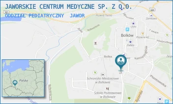 ODDZIAŁ PEDIATRYCZNY - JAWORSKIE CENTRUM MEDYCZNE SP. Z O.O. - UL. SZPITALNA 3,  JAWOR