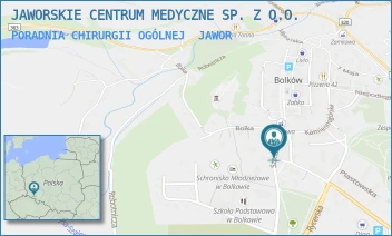 PORADNIA CHIRURGII OGÓLNEJ - JAWORSKIE CENTRUM MEDYCZNE SP. Z O.O. - UL. SZPITALNA 3,  JAWOR