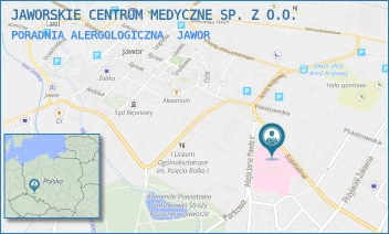 PORADNIA ALERGOLOGICZNA - JAWORSKIE CENTRUM MEDYCZNE SP. Z O.O. - UL. SZPITALNA 3A,  JAWOR
