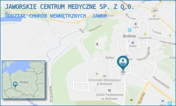 ODDZIAŁ CHORÓB WEWNĘTRZNYCH - JAWORSKIE CENTRUM MEDYCZNE SP. Z O.O. - UL. SZPITALNA 3,  JAWOR