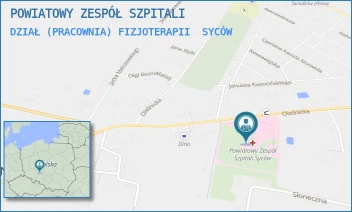 DZIAŁ (PRACOWNIA) FIZJOTERAPII - POWIATOWY ZESPÓŁ SZPITALI - UL. OLEŚNICKA 25,  SYCÓW