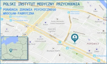 PORADNIA ZDROWIA PSYCHICZNEGO - PHM SPÓŁKA Z OGRANICZONĄ ODPOWIEDZIALNOŚCIĄ - UL. LEGNICKA 61,  WROCŁAW-FABRYCZNA