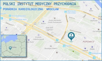 PORADNIA KARDIOLOGICZNA - PHM SPÓŁKA Z OGRANICZONĄ ODPOWIEDZIALNOŚCIĄ - UL. LEGNICKA 61,  WROCŁAW