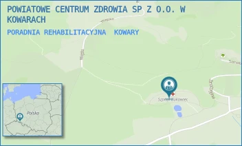 PORADNIA REHABILITACYJNA - POWIATOWE CENTRUM ZDROWIA SP Z O.O. W KOWARACH - UL. SANATORYJNA 15,  KOWARY
