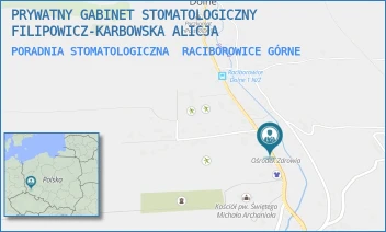 PORADNIA STOMATOLOGICZNA - PRYWATNY GABINET STOMATOLOGICZNY FILIPOWICZ-KARBOWSKA ALICJA - UL. RACIBOROWICE GÓRNE 194,  RACIBOROWICE GÓRNE