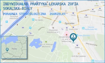 PORADNIA STOMATOLOGICZNA - INDYWIDUALNA PRAKTYKA LEKARSKA ZOFIA SOKALSKA-BIAŁY - UL. WARSZAWSKA 30/56,  ZGORZELEC