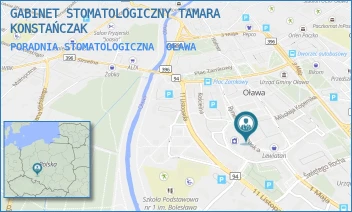 PORADNIA STOMATOLOGICZNA - GABINET STOMATOLOGICZNY TAMARA KONSTAŃCZAK - BRZESKA 8A/1,  OŁAWA