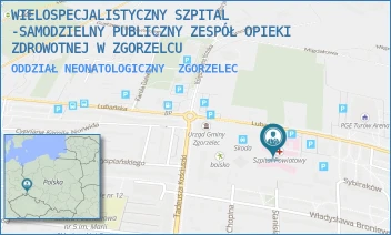 ODDZIAŁ NEONATOLOGICZNY - WIELOSPECJALISTYCZNY SZPITAL -SAMODZIELNY PUBLICZNY ZESPÓŁ OPIEKI ZDROWOTNEJ W ZGORZELCU - UL. LUBAŃSKA 11-12,  ZGORZELEC