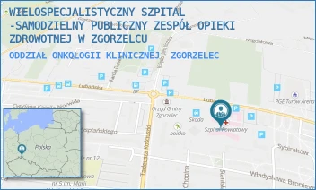 ODDZIAŁ ONKOLOGII KLINICZNEJ - WIELOSPECJALISTYCZNY SZPITAL -SAMODZIELNY PUBLICZNY ZESPÓŁ OPIEKI ZDROWOTNEJ W ZGORZELCU - UL. LUBAŃSKA 11-12,  ZGORZELEC