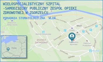 PORADNIA STOMATOLOGICZNA - WIELOSPECJALISTYCZNY SZPITAL -SAMODZIELNY PUBLICZNY ZESPÓŁ OPIEKI ZDROWOTNEJ W ZGORZELCU - UL. OGRODOWA 8,  WLEŃ