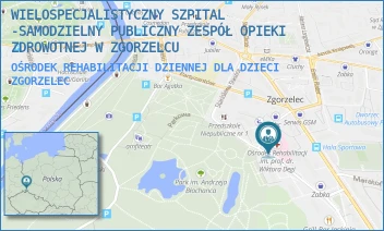 OŚRODEK REHABILITACJI DZIENNEJ DLA DZIECI - WIELOSPECJALISTYCZNY SZPITAL -SAMODZIELNY PUBLICZNY ZESPÓŁ OPIEKI ZDROWOTNEJ W ZGORZELCU - UL. STANISŁAWA KONARSKIEGO 5B,  ZGORZELEC