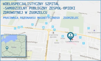 PRACOWNIA REZONANSU MAGNETYCZNEGO - WIELOSPECJALISTYCZNY SZPITAL -SAMODZIELNY PUBLICZNY ZESPÓŁ OPIEKI ZDROWOTNEJ W ZGORZELCU - UL. LUBAŃSKA 11-12,  ZGORZELEC