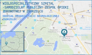 ODDZIAŁ REHABILITACJI NEUROLOGICZNEJ - WIELOSPECJALISTYCZNY SZPITAL -SAMODZIELNY PUBLICZNY ZESPÓŁ OPIEKI ZDROWOTNEJ W ZGORZELCU - UL. STANISŁAWA KONARSKIEGO 5B,  ZGORZELEC