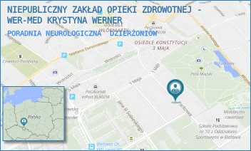 PORADNIA NEUROLOGICZNA - NIEPUBLICZNY ZAKŁAD OPIEKI ZDROWOTNEJ - WER-MED KRYSTYNA WERNER - UL. PARKOWA 9,  DZIERŻONIÓW