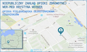 OPIEKA PIELĘGNIARSKA DŁUGOTERMINOWA - NIEPUBLICZNY ZAKŁAD OPIEKI ZDROWOTNEJ - WER-MED KRYSTYNA WERNER - UL. PARKOWA 9,  DZIERŻONIÓW