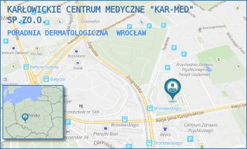 PORADNIA DERMATOLOGICZNA - KARŁOWICKIE CENTRUM MEDYCZNE "KAR-MED" SP.ZO.O. - UL. KS. NORBERTA BONCZYKA 20,  WROCŁAW
