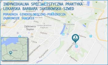 PORADNIA GINEKOLOGICZNO-POŁOŻNICZA - INDYWIDUALNA SPECJALISTYCZNA PRAKTYKA LEKARSKA BARBARA JAKUBOWSKA-SZWED - UL. B. CHROBREGO 5H,  ZĄBKOWICE ŚLĄSKIE