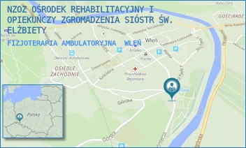 FIZJOTERAPIA AMBULATORYJNA - NZOZ OŚRODEK REHABILITACYJNY I OPIEKUŃCZY ZGROMADZENIA SIÓSTR ŚW. ELŻBIETY - UL. JANA KAZIMIERZA 1,  WLEŃ