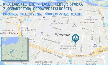 PORADNIA OKULISTYCZNA - WROCŁAWSKIE EYE - LASER CENTER SPÓŁKA Z OGRANICZONĄ ODPOWIEDZIALNOŚCIĄ - UL. OŁAWSKA 9,  WROCŁAW-STARE MIASTO