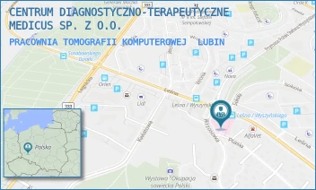 PRACOWNIA TOMOGRAFII KOMPUTEROWEJ - CENTRUM DIAGNOSTYCZNO-TERAPEUTYCZNE MEDICUS SP. Z O.O. - UL. LEŚNA 8,  LUBIN