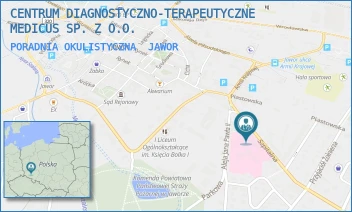 PORADNIA OKULISTYCZNA - CENTRUM DIAGNOSTYCZNO-TERAPEUTYCZNE MEDICUS SP. Z O.O. - UL. SZPITALNA 3A,  JAWOR