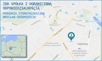 PORADNIA STOMATOLOGICZNA - IDD SPÓŁKA Z OGRANICZONĄ ODPOWIEDZIALNOŚCIĄ - UL. J. PIŁSUDSKIEGO 18,  WROCŁAW-ŚRÓDMIEŚCIE